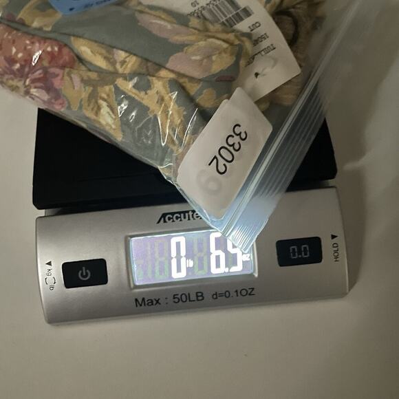 NWT Vintage Carole Little Wide Leg Pull On Pant Women 10 Tuilleries Floral Rayon - Picture 10 of 10